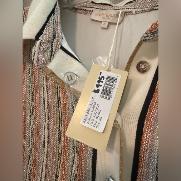 Ramy Brook NWT Carolina Knit Polo Dress | XS - Picture 5 of 12